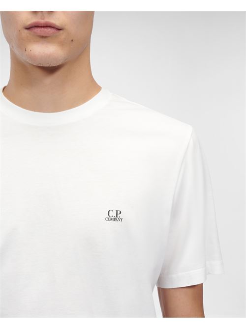 30/1 jersey logo t-shirt C.P. COMPANY | CMTS046A-005100W103